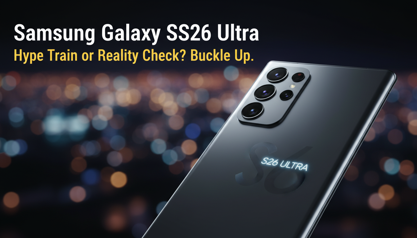 Samsung Galaxy S26 Ultra: Hype Train or Reality Check? Buckle Up.