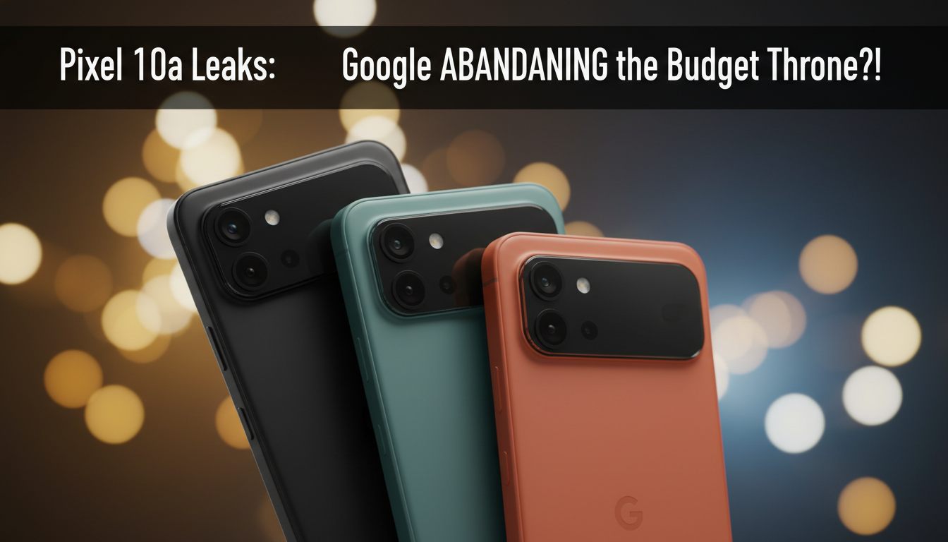 Pixel 10a Leaks: Google ABANDONING the Budget Throne?!