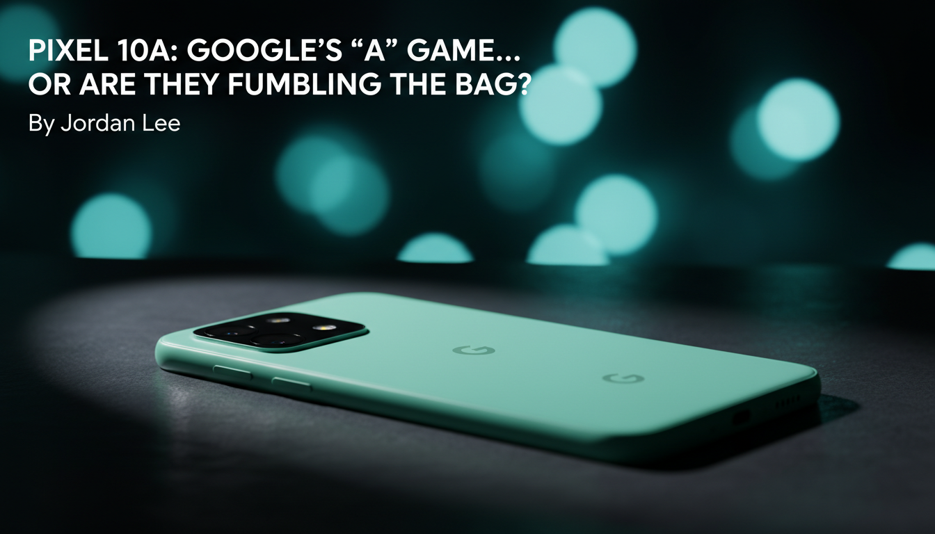 Pixel 10a: Google's "A" Game... or Are They Fumbling the Bag?