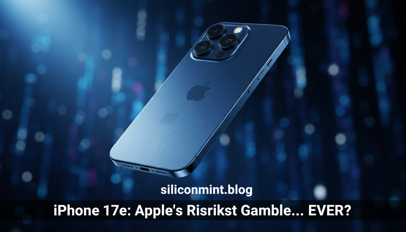 iPhone 17e: Apple's Riskiest Gamble... EVER?