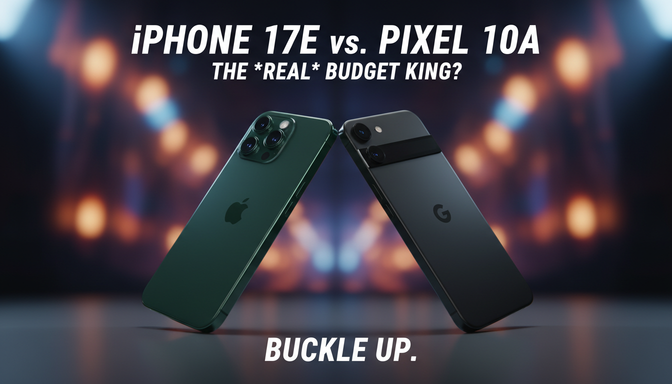iPhone 17e vs. Pixel 10a: The *Real* Budget King? Buckle Up.
