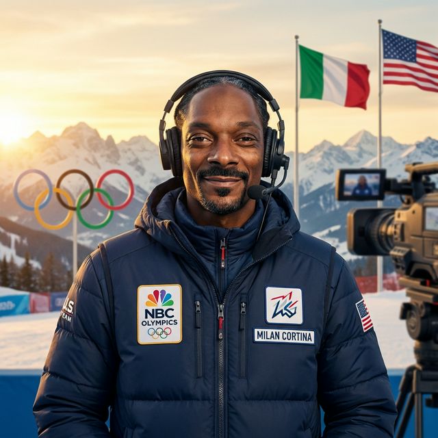 Snoop Dogg at the Olympic Games 2026