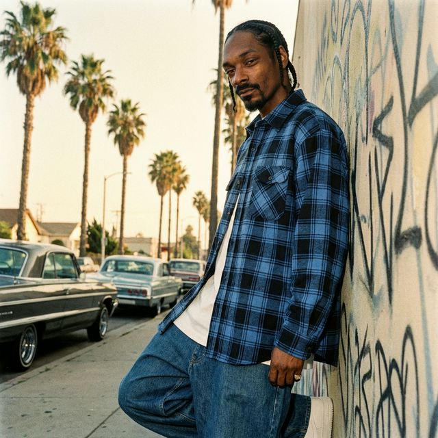 Snoop Dogg in the 90s during his Death Row Records era.